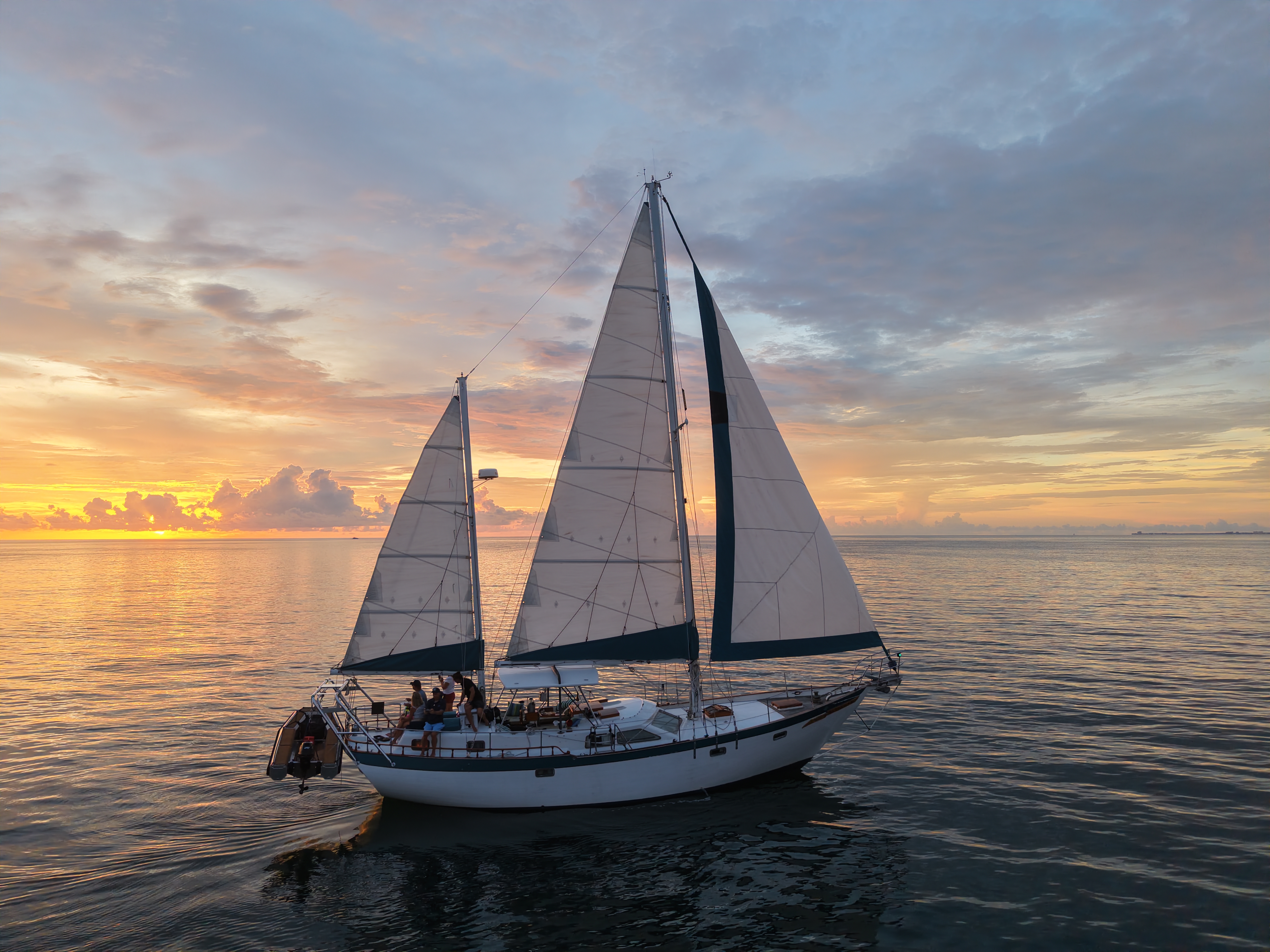 Sailboat in St Petersburg, Florida